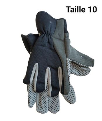 Gants de protection noirs