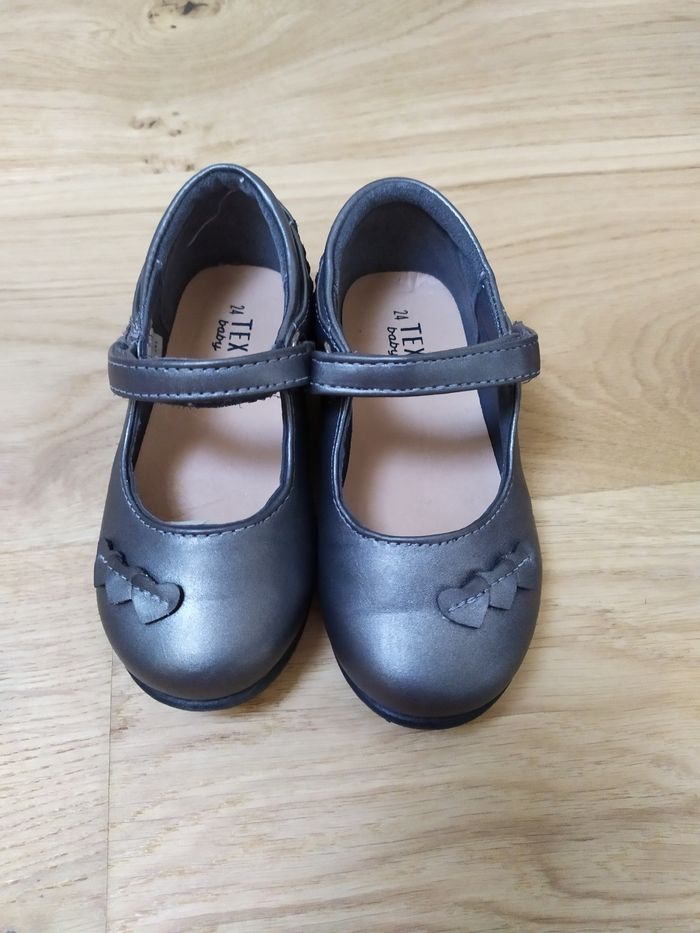 Ballerines Tex Baby grise