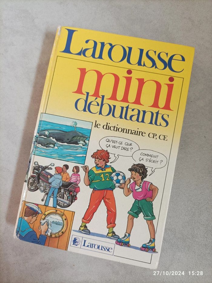 Dictionnaire Larousse mini débutants