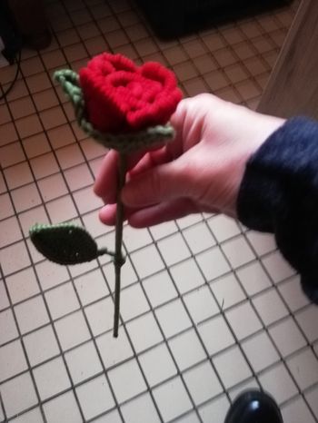 Roses fait main 3 euros