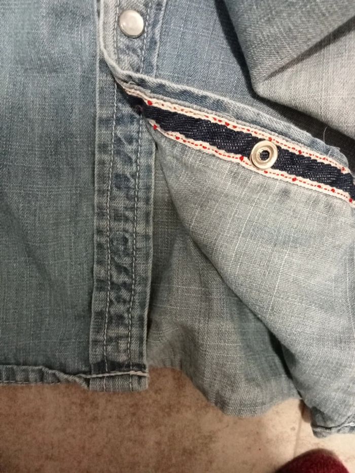 Chemise en jean guess - photo numéro 6