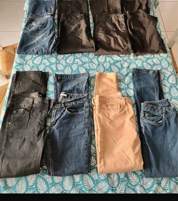 Lot 8 pantalons 36