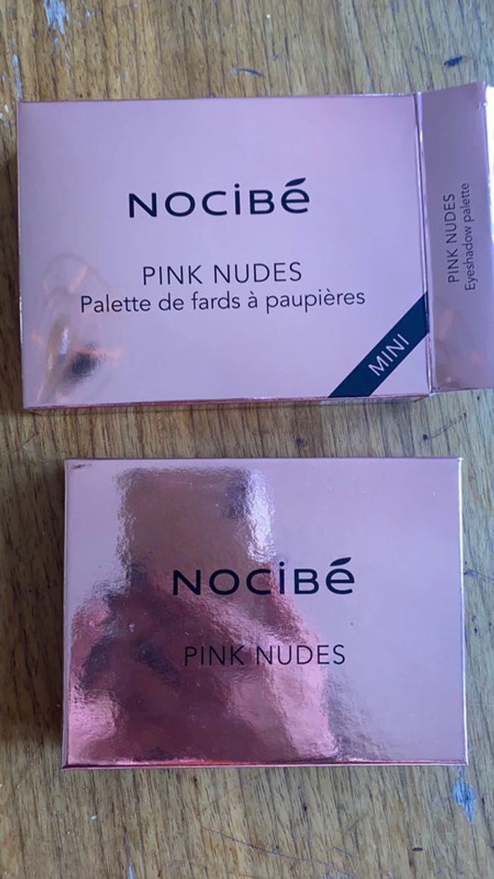 Palette maquillage #nocibé# pink nude