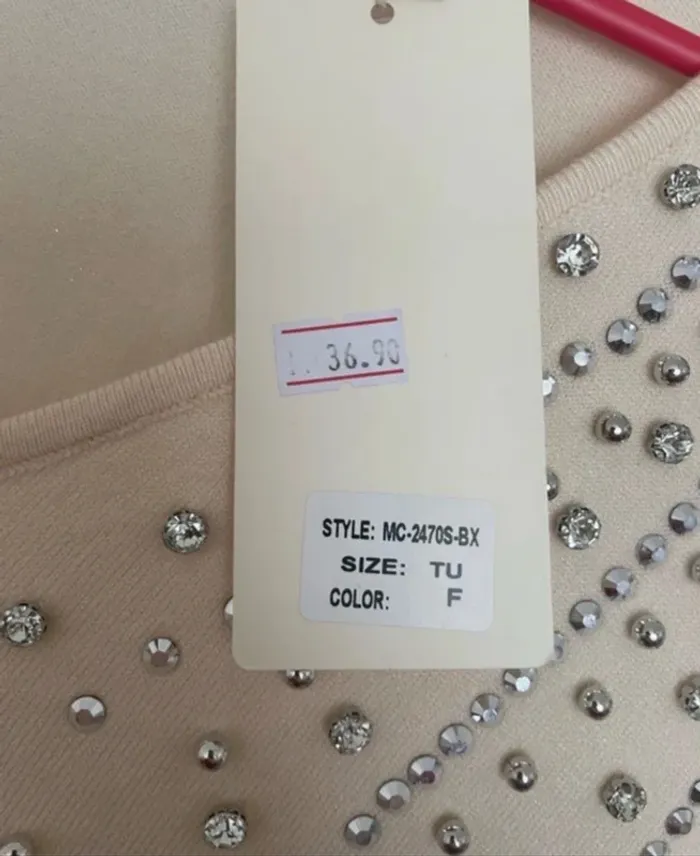 Robe pull strass Enzoria - photo numéro 4
