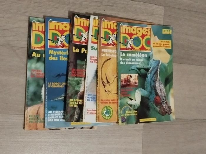 Lot vintage de 6 livres Images Doc année 1995-96 L079  7602561782 - photo numéro 2
