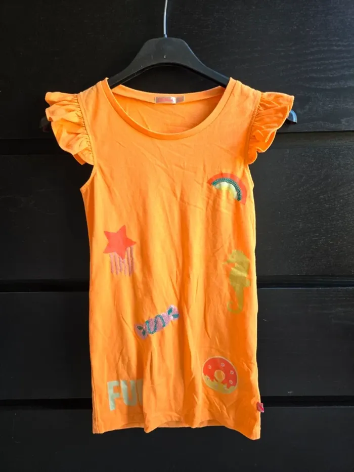 robe orange Billieblush