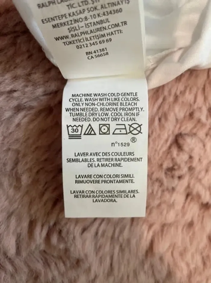 T-shirt blanc Ralph Lauren, taille S jamais porté - photo numéro 7