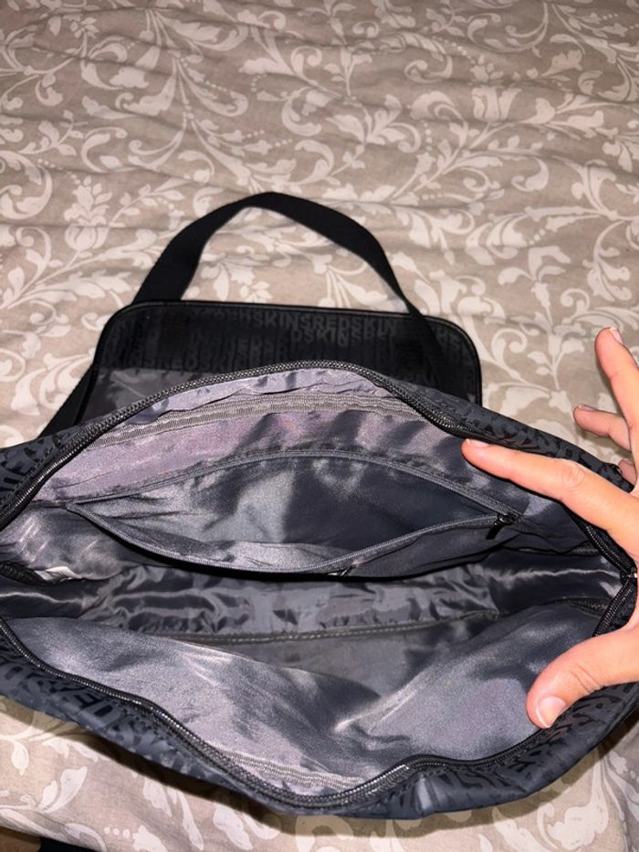 Sac besace redskins neuf noir - photo numéro 3