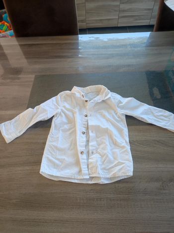 Chemise blanche garçon