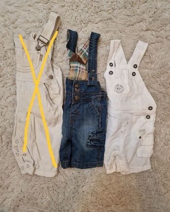 Lot 2 salopettes 12m