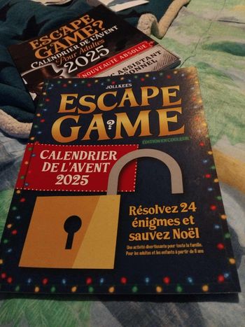 Escape Game calendrier de l'avent 2025 neuf
