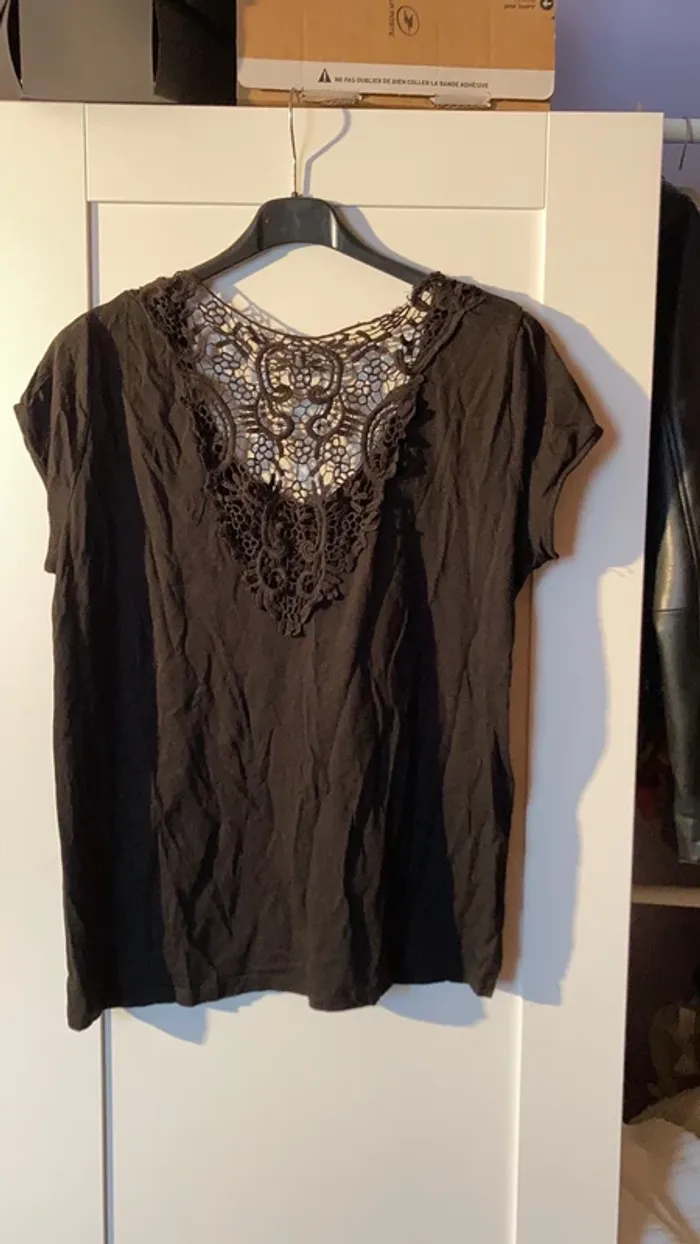 t-shirt noir - photo numéro 2