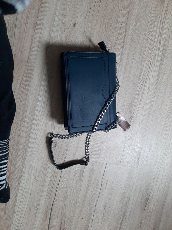 Sac à main bleu marine - photo numéro 4