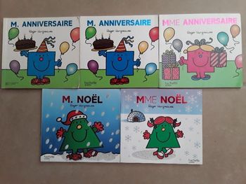 Lot 4 livres Monsieur Madame TBE