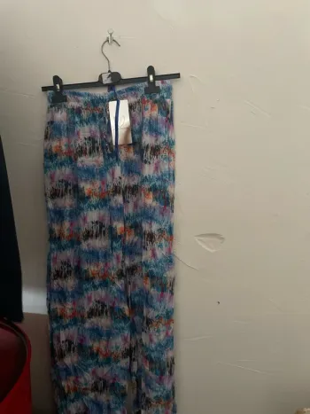 Pantalon fluide multicolore n°
