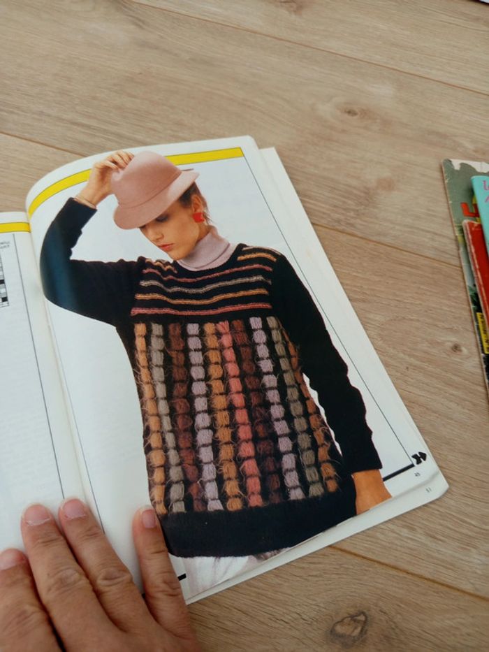 Magazine tricot sélection tissage mode - photo numéro 7
