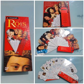 Les Rois de France, collection L'éventail, éditions Play Bac (48)