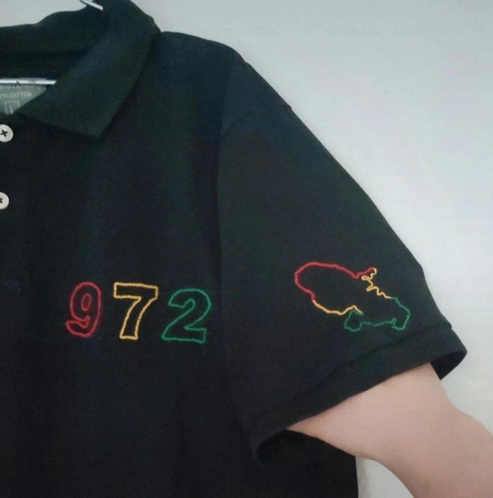 Tee-shirt / polo brodé homme c - photo numéro 2