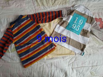 Lot de 2 Lot de 2 t-shirts 9 mois Orchestra