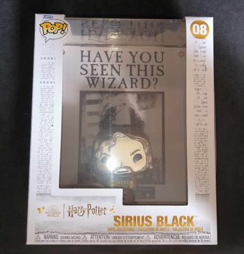 Figurine Funko Pop Cover / Sirius Black N°08 / Harry Potter