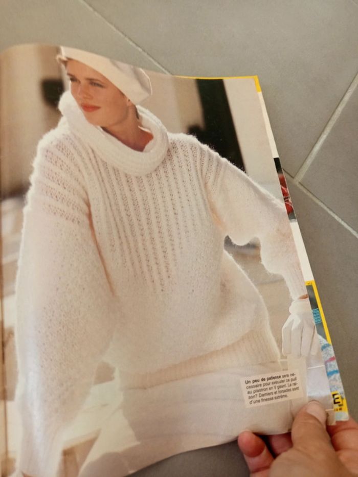 Magazine les plus beaux tricots sandra - photo numéro 13