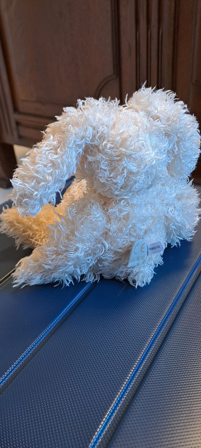Doudou lapin beige - photo numéro 3