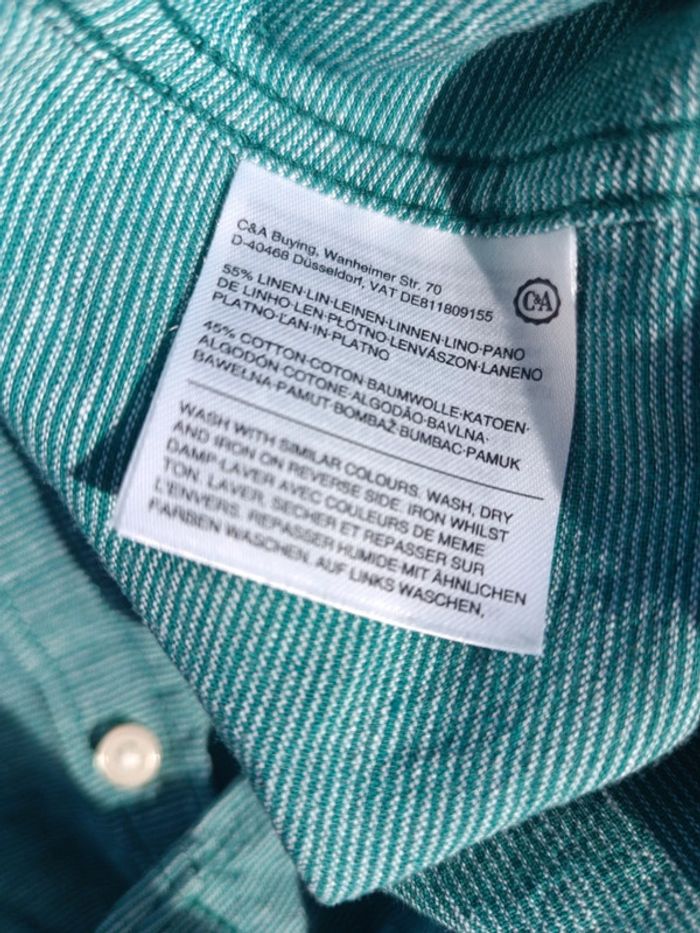 Chemise manches courtes a rayures - photo numéro 6