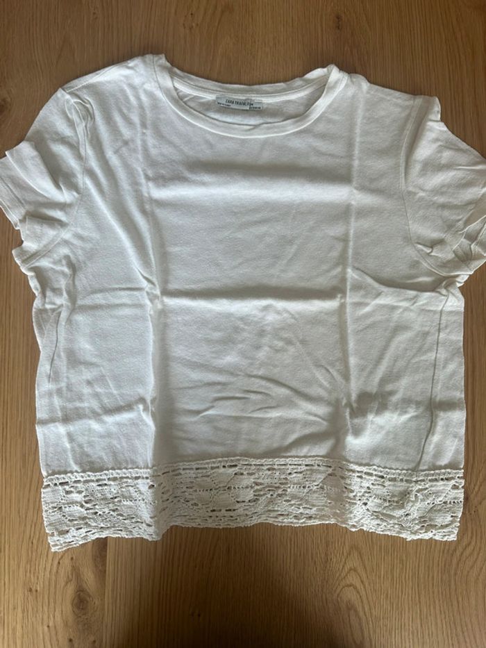 T-shirt court Zara