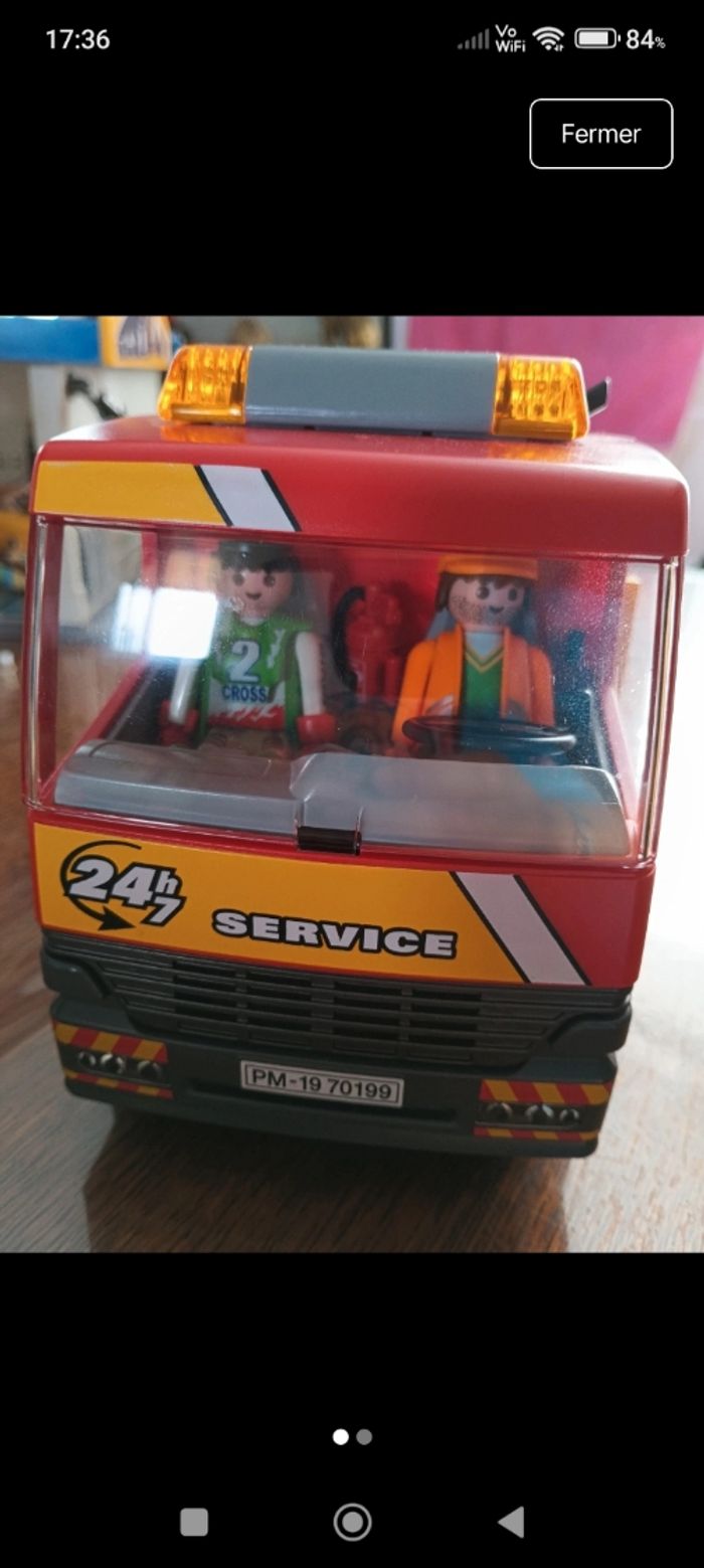 Dépanneuse playmobil