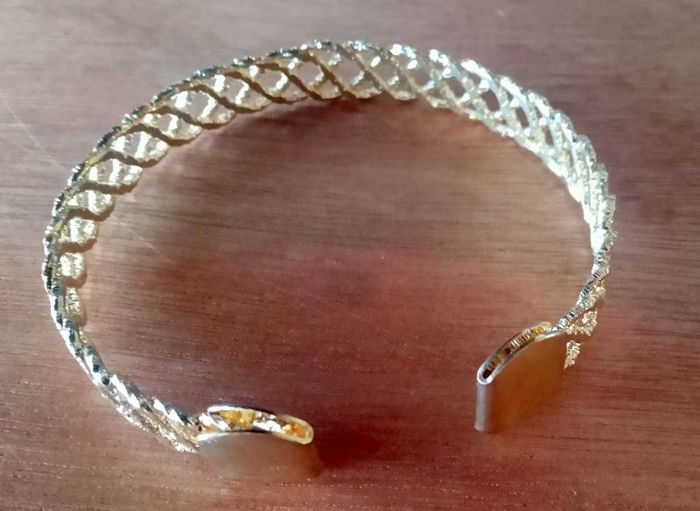 Bracelet doré réglable - photo numéro 4