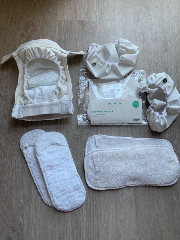 Lot couche lavable TE3 Popolini taille S