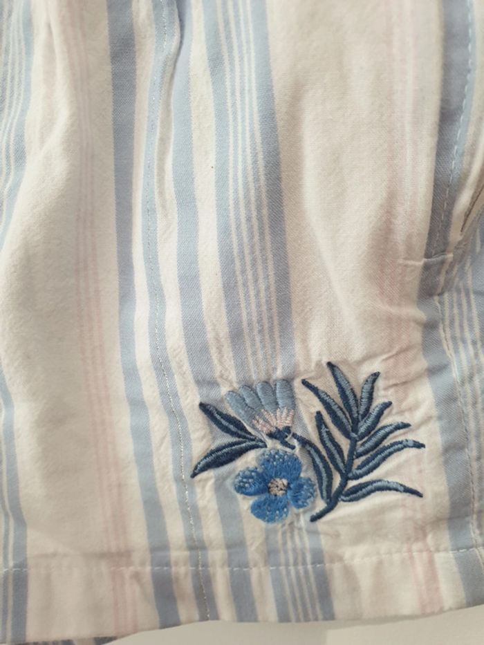 Short fleur brodé - photo numéro 2