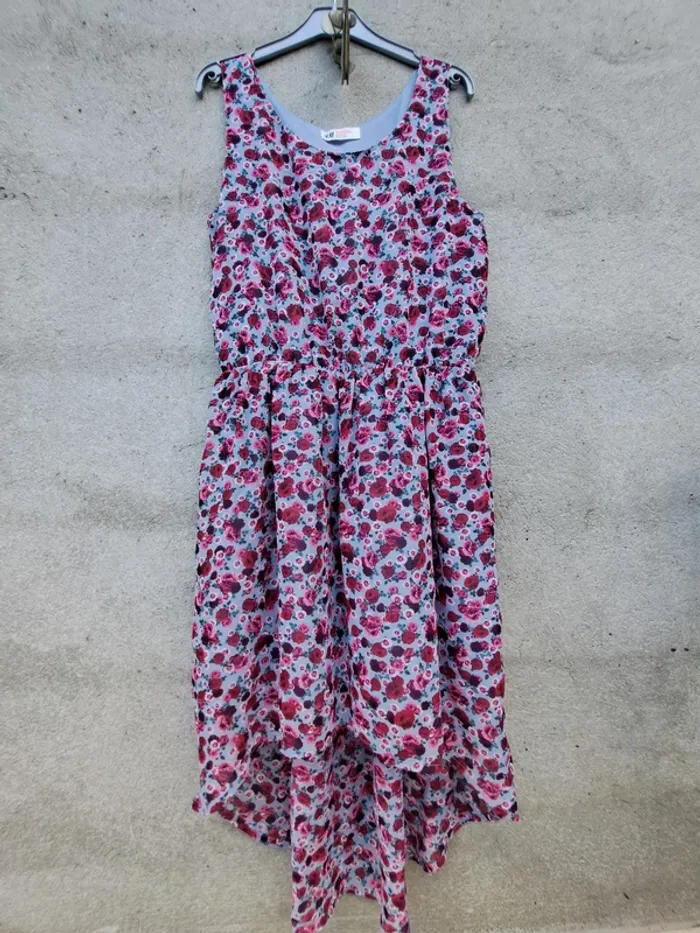 Robe à bascule fleurie