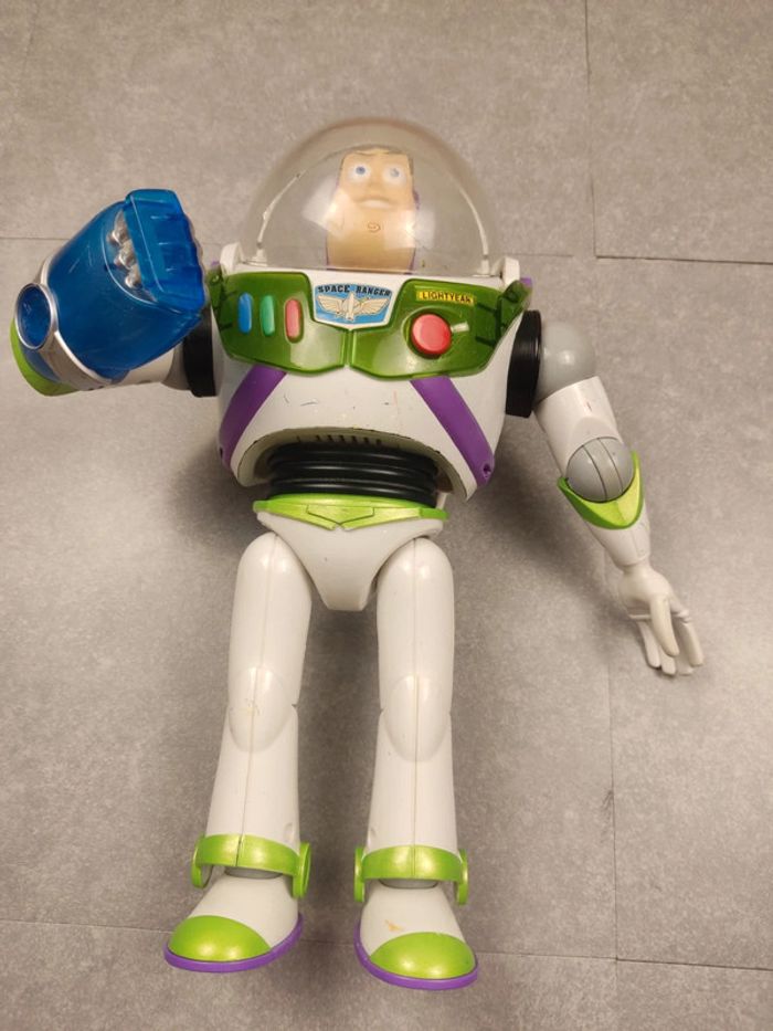 Jouet buzz l'éclair toy story lumineux Mattel 2012