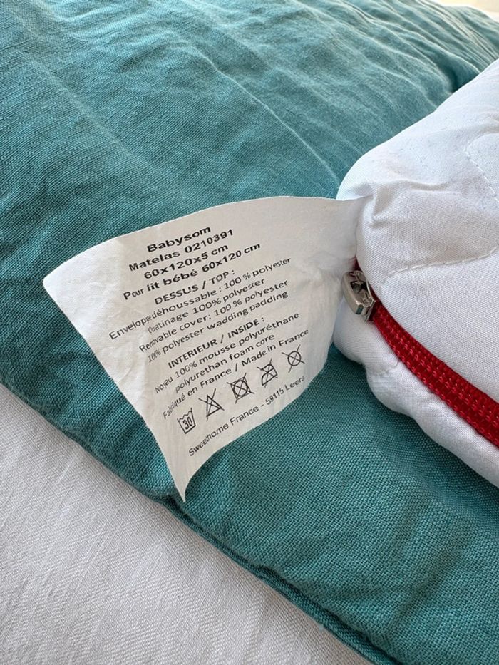 Matelas de Voyage pour Bébé - 60x120 cm Babysom - photo numéro 3