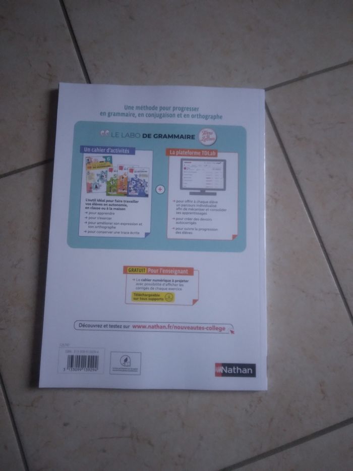 Le labo de grammaire 6eme - photo numéro 2