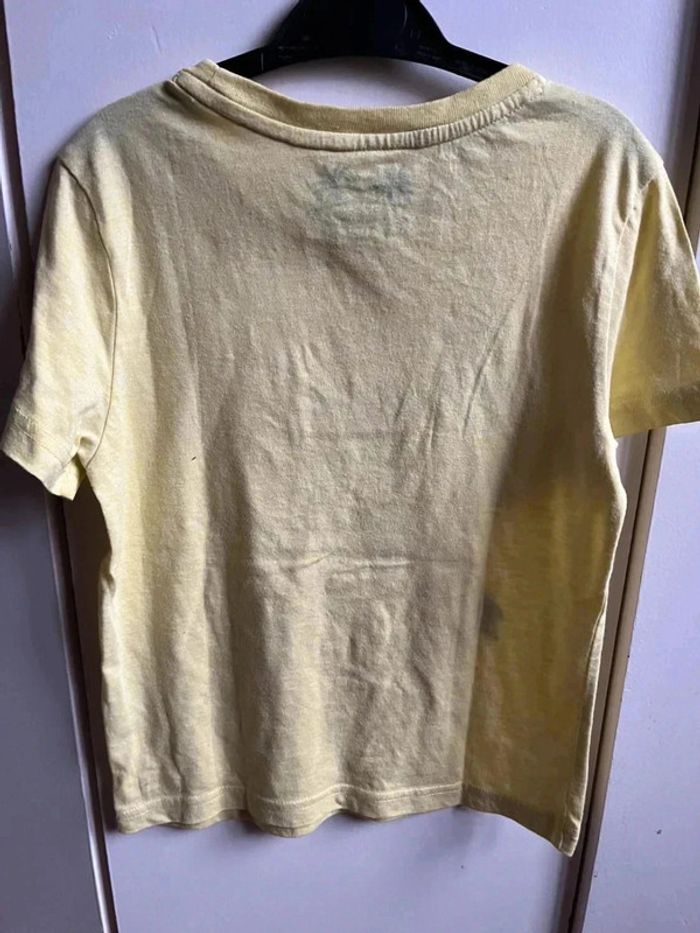 T shirt jaune creeks jaune - photo numéro 3