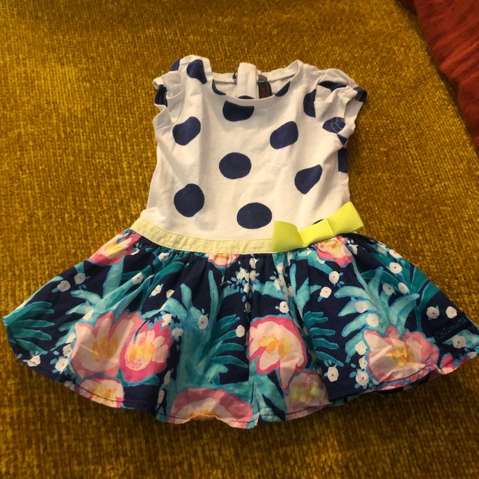 Robe manches courtes