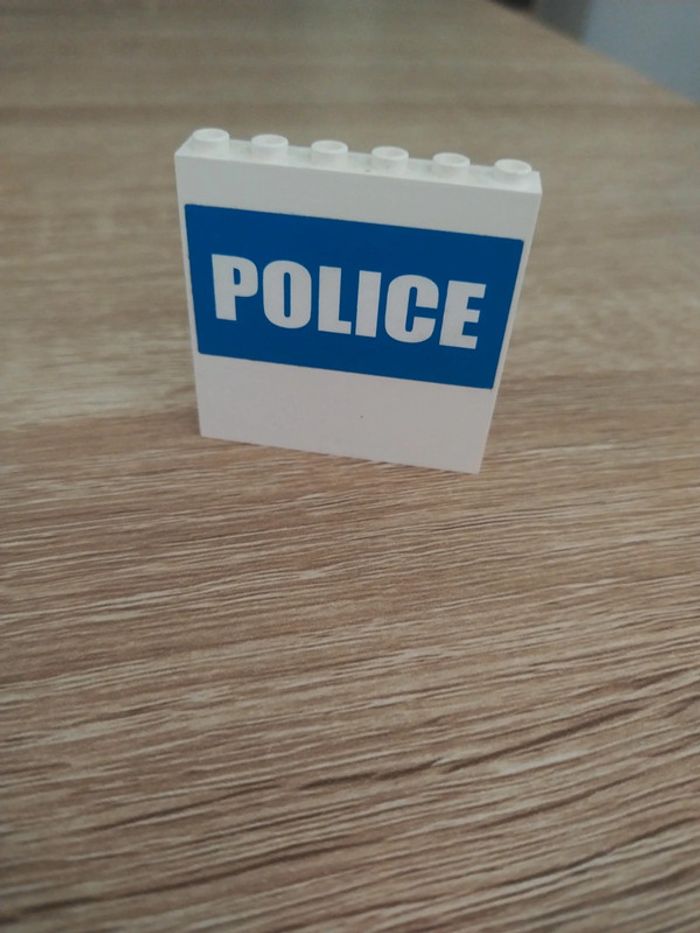 Lego 7498 tuile police 1x6x5 - photo numéro 2