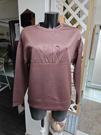 Amisu pull marron taille M