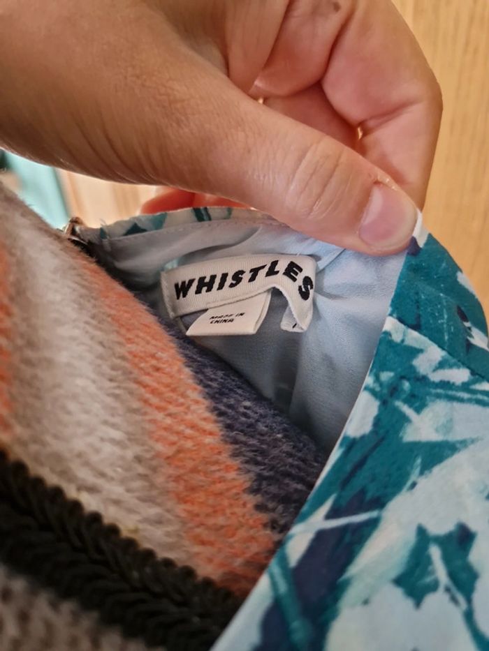 Superbe robe whistles soie taille 40 - photo numéro 4