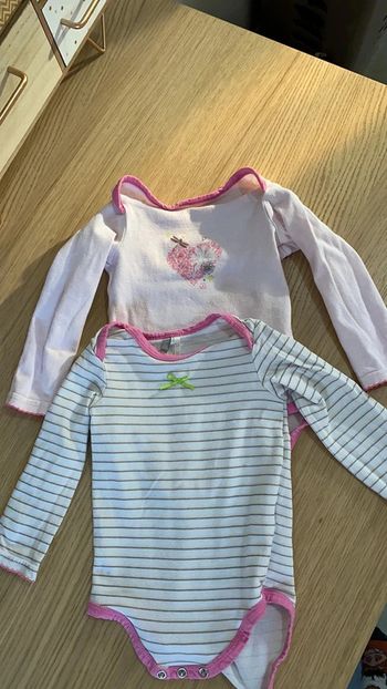 Lot de 2 body orchestra 9 mois