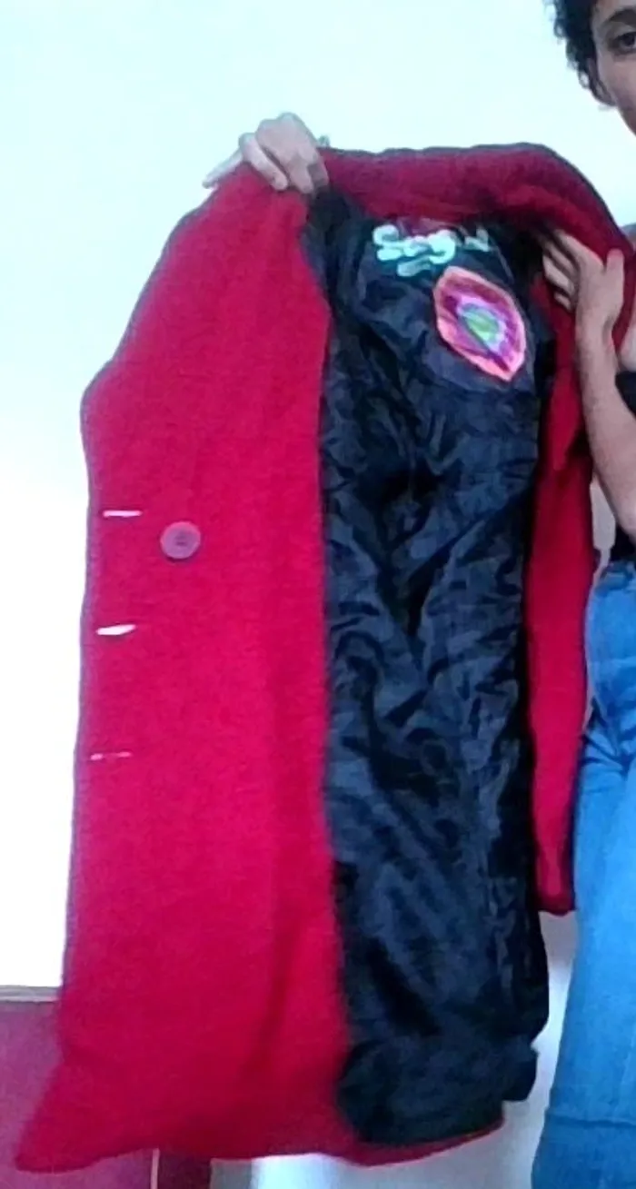 Veste Desigual rouge rosé - photo numéro 5