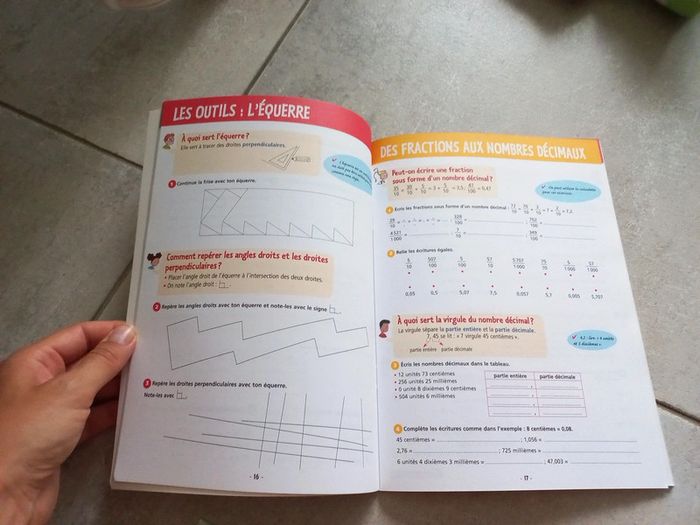 Cahier d'exercices de maths cm2 neuf - photo numéro 2