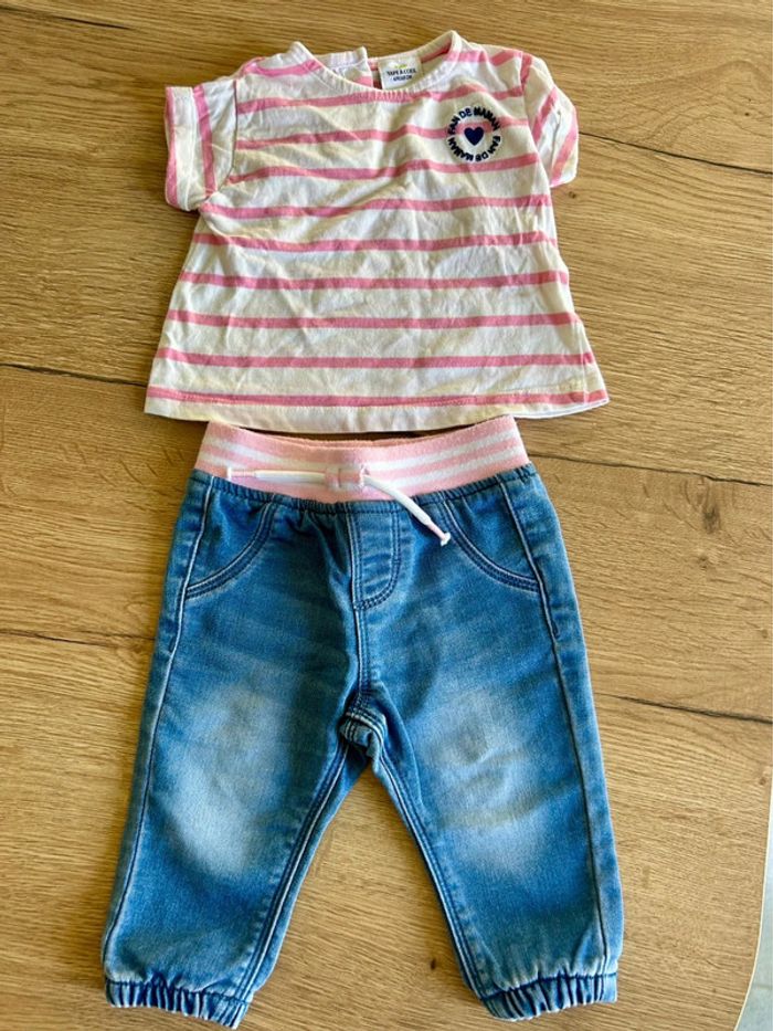 Ensemble bébé fille 6 mois - photo numéro 2
