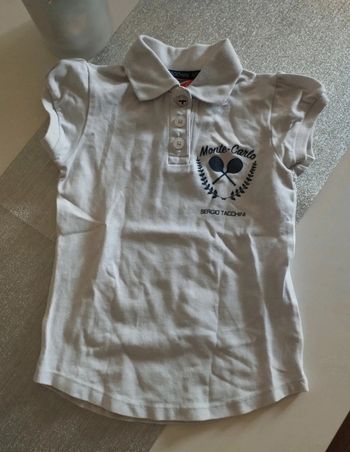 Polo Sergio Tacchini Monte Carlo Rolex Master taille 3/4 ans