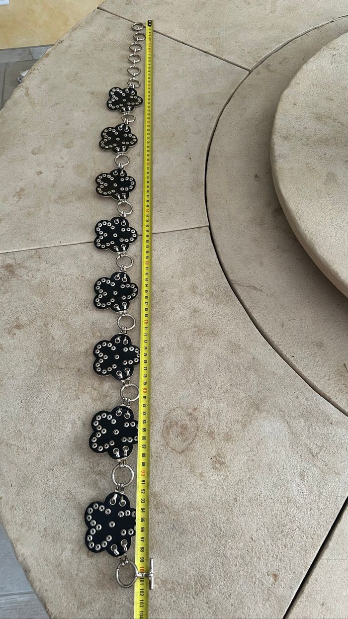 Ceinture réversible blanc ou noir - photo numéro 7