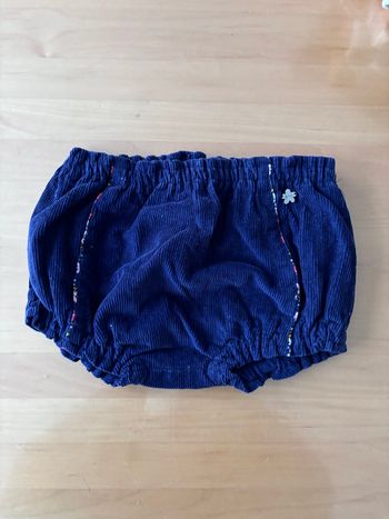 Short culotte velours Sergent major