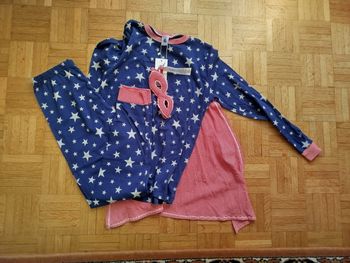 Pyjama déguisement garçon bleu marine 12 ans Petit Bateau 