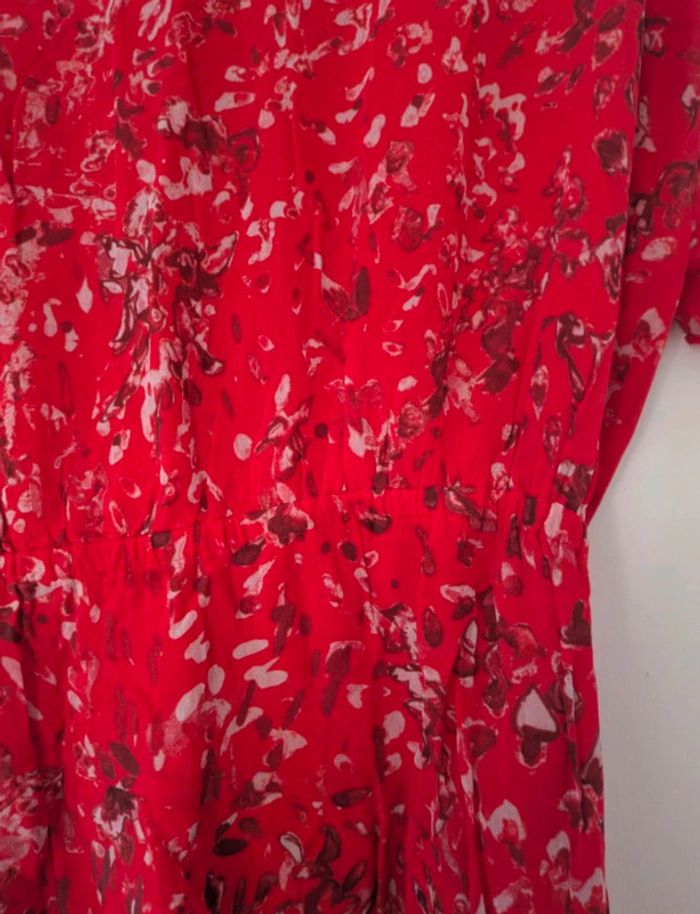 Robe a volants imprimé floral Iro - photo numéro 4